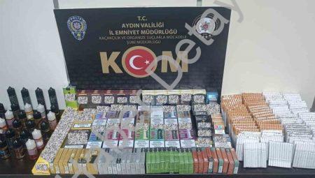 Aydın İncirliova’da Kaçakçılık Operasyonu: İş Yerine Baskın Düzenlendi