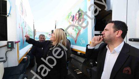 Merkezefendi’de Çöp Kamyonları Artık Gül ve Sakız Kokacak