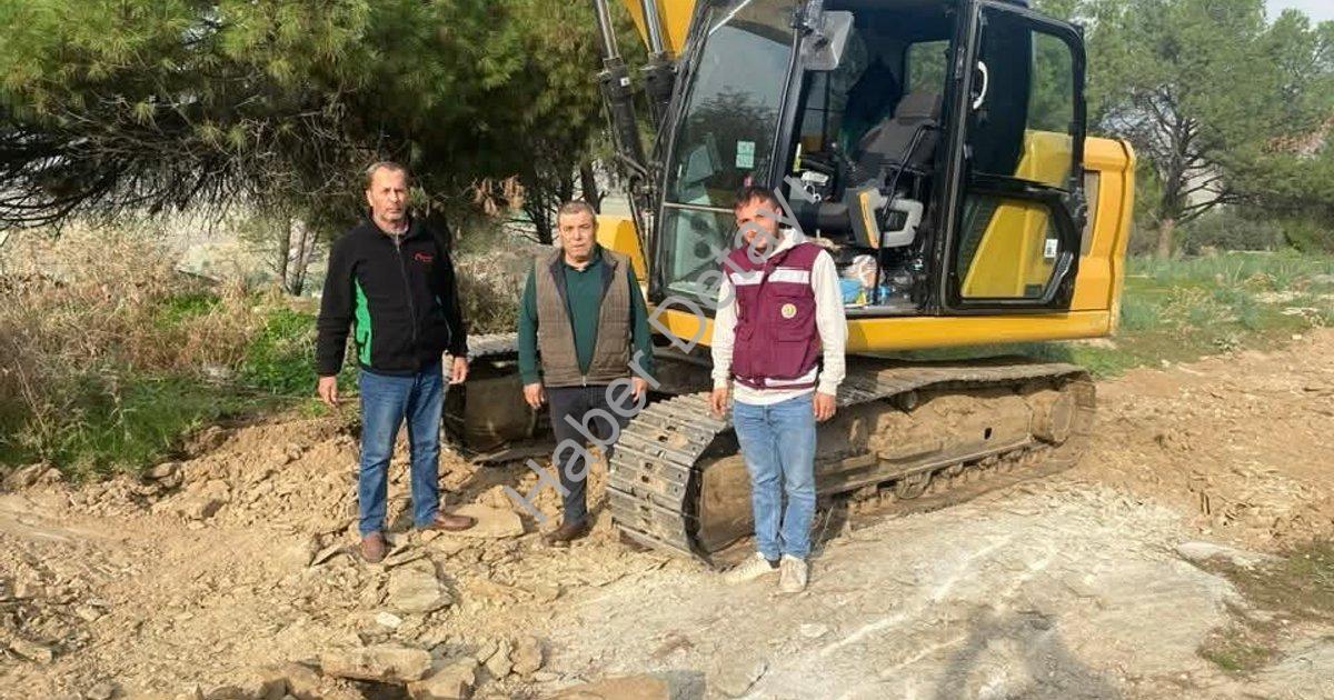 "Söke Burunköy'de Ormanlar İçin Seferberlik: Yangın Yolları Açılıyor" başlıklı haber için fotorealis