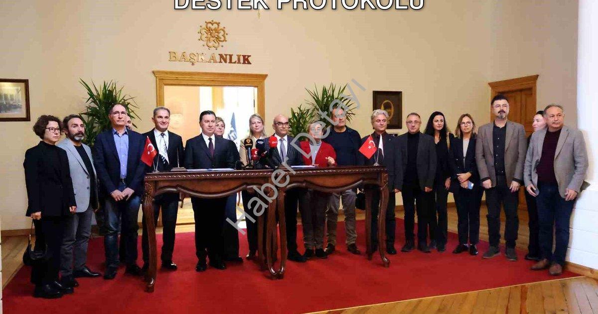 "Muğla’da 17 bilimsel kazıya kapsamlı destek protokolü" başlıklı haber için fotorealistik, profesyon