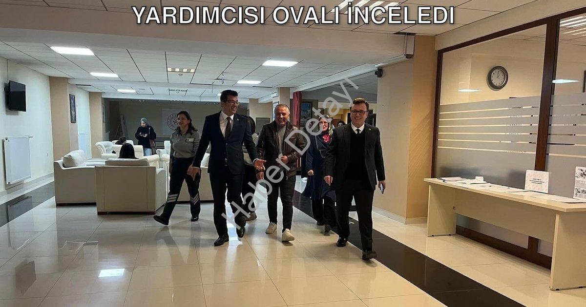 "Kütahya KYK Yurtlarında Sıkı Denetim: Vali Yardımcısı Ovalı İnceledi" başlıklı haber için fotoreali