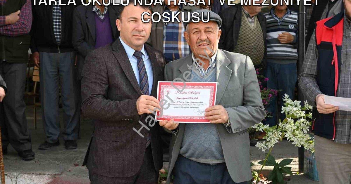 "Tavas'ta Tarımsal Eğitim Hamlesi: Zeytin Tarla Okulu'nda Hasat ve Mezuniyet Coşkusu" başlıklı haber