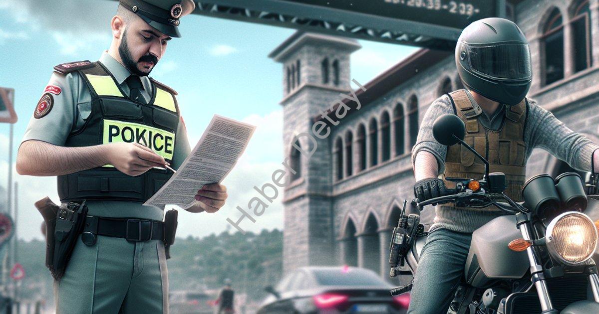 "Manisa'da Motosiklet Denetim Bilançosu: Kural İhlallerine Ceza Yağdı" başlıklı haber için fotoreali