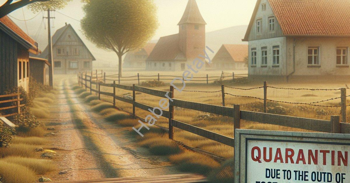 "Aydın Kuyucak'ta Şap Karantinası: 20 Mahallede Hayvan Giriş Çıkışı Yasaklandı" başlıklı haber için