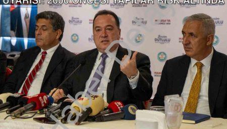 Başkan Dutlulu’dan Kritik Deprem ve Konut Uyarısı: 2000 Öncesi Yapılar Risk Altında