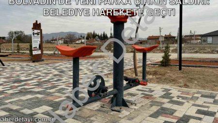 Bolvadin’de Yeni Parka Çirkin Saldırı: Belediye Harekete Geçti