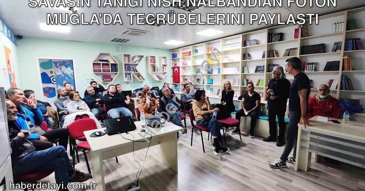 "Savaşın Tanığı Nish Nalbandian Foton Muğla'da Tecrübelerini Paylaştı" başlıklı haber için fotoreali