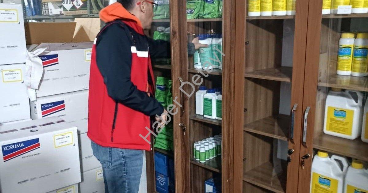 "Uşak'ta Gıda Güvenliği İçin Seferberlik: Zirai İlaç Bayileri Denetleniyor" başlıklı haber için foto