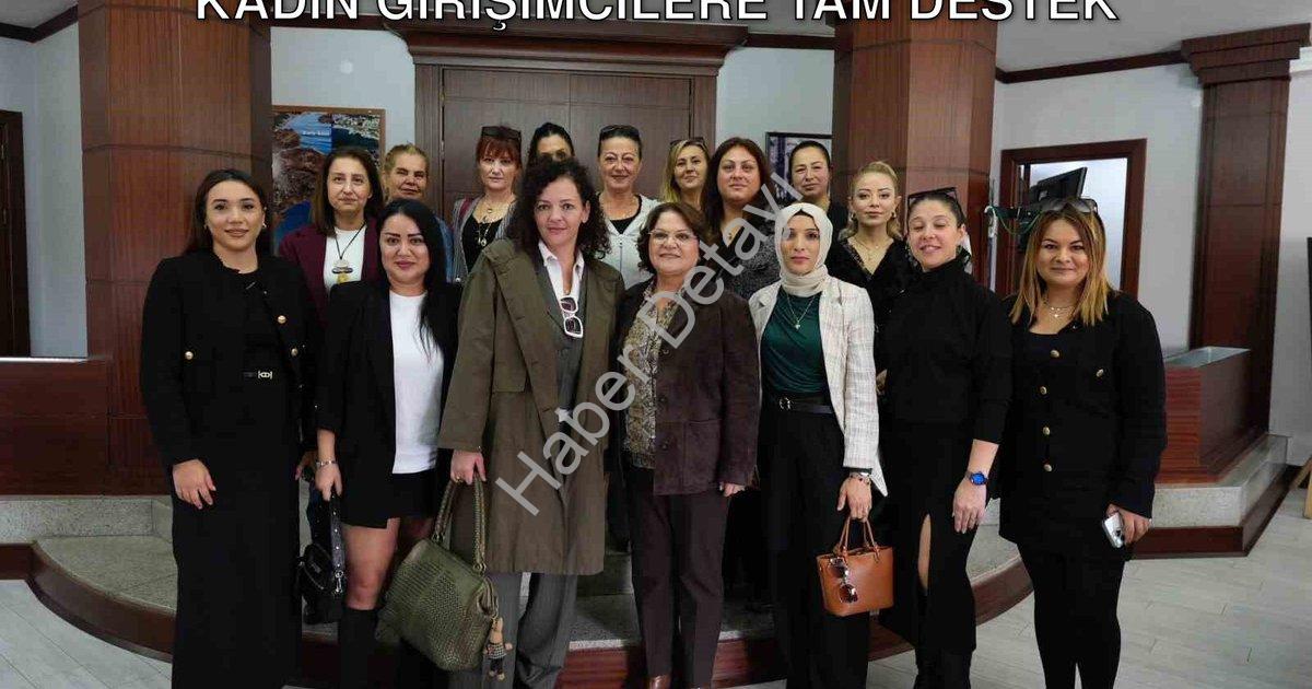 "Didim Belediye Başkanı Hatice Gençay'dan Kadın Girişimcilere Tam Destek" başlıklı haber için fotore