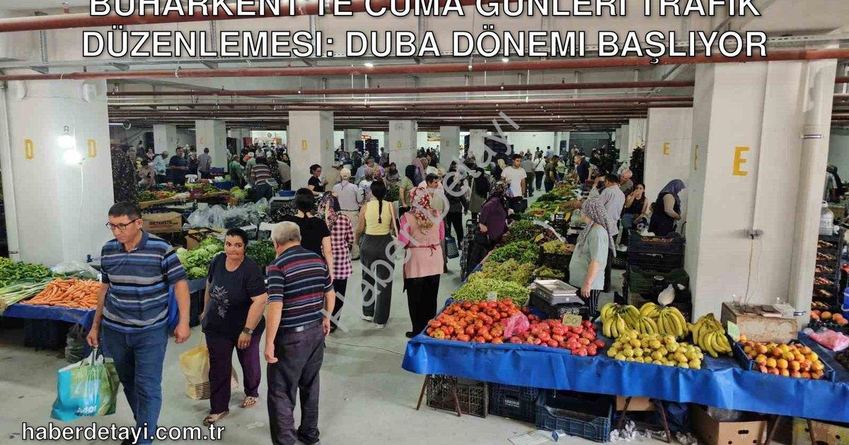 "Buharkent'te Cuma Günleri Trafik Düzenlemesi: Duba Dönemi Başlıyor" başlıklı haber için fotorealist