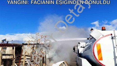 Kütahya Seyitömer’de Korkutan Ahır Yangını: Facianın Eşiğinden Dönüldü