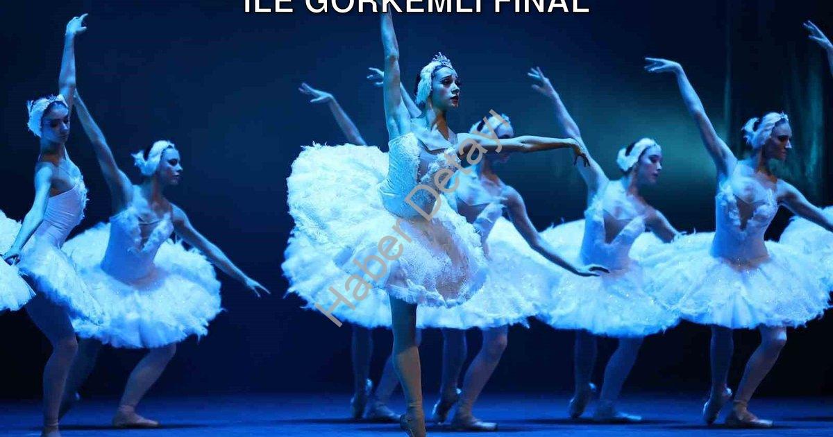 "Denizli'de Sanat Şöleni: Kuğu Gölü Balesi ile Görkemli Final" başlıklı haber için fotorealistik, pr