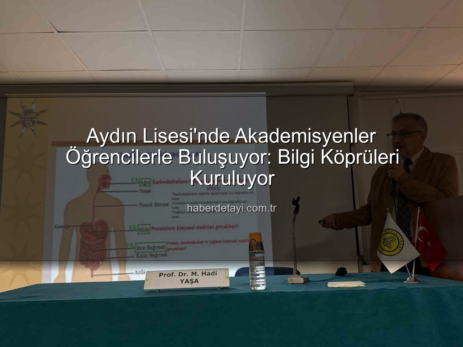 akademisyen buluşmaları - Aydın Lisesi'nde Akademisyenler Öğrencilerle Buluşuyor: Bilgi Köprüleri Kuruluyor