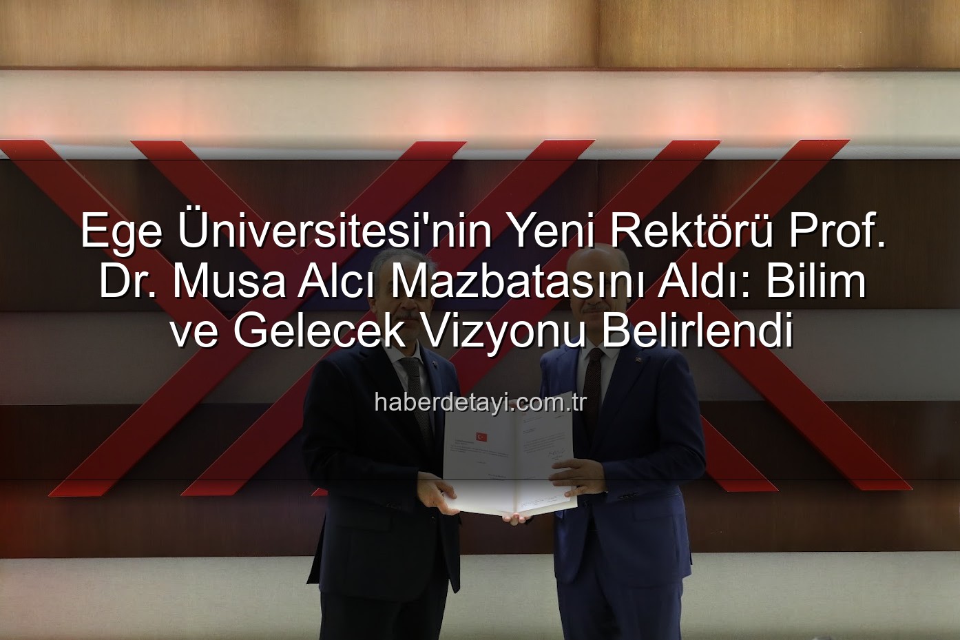 Ege Üniversitesi Rektörü - Ege Üniversitesi'nin Yeni Rektörü Prof. Dr. Musa Alcı Mazbatasını Aldı: Bilim ve Gelecek Vizyonu Belirlendi