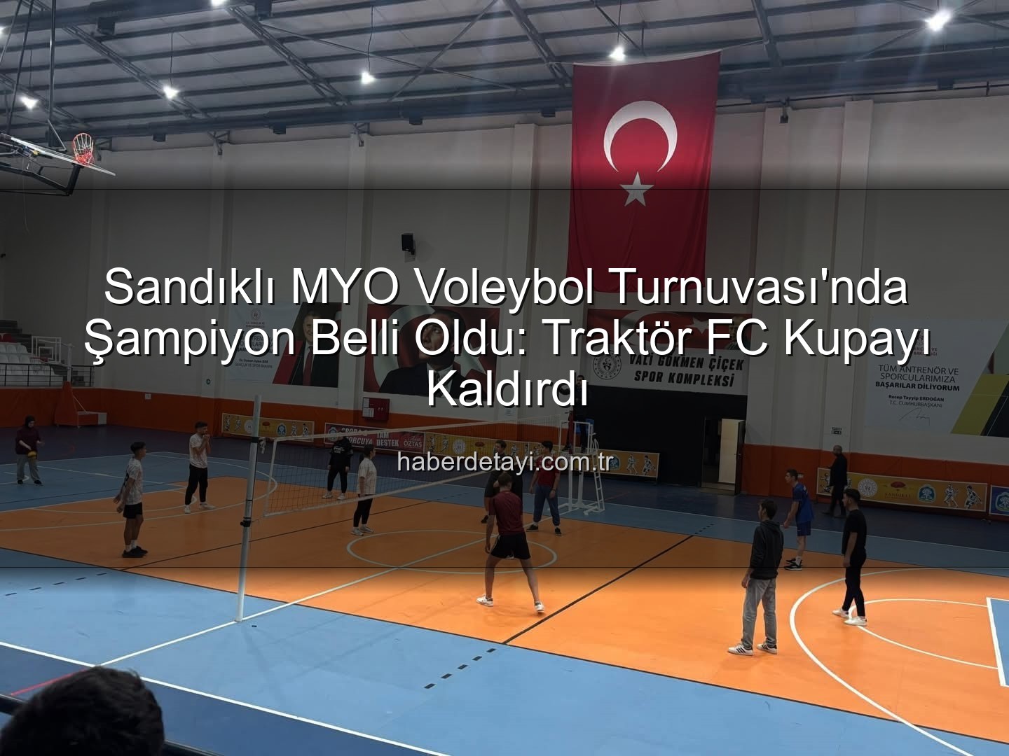 Sandıklı MYO Voleybol Turnuvası - Sandıklı MYO Voleybol Turnuvası'nda Şampiyon Belli Oldu: Traktör FC Kupayı Kaldırdı