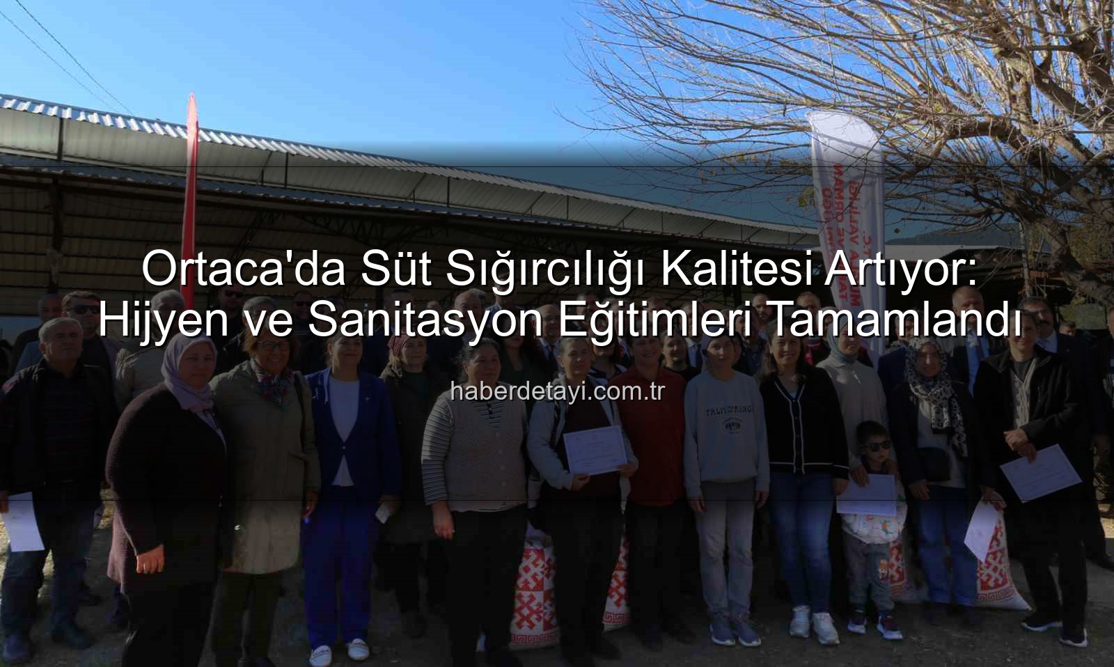 süt sığırcılığı hijyen - Ortaca'da Süt Sığırcılığı Kalitesi Artıyor: Hijyen ve Sanitasyon Eğitimleri Tamamlandı