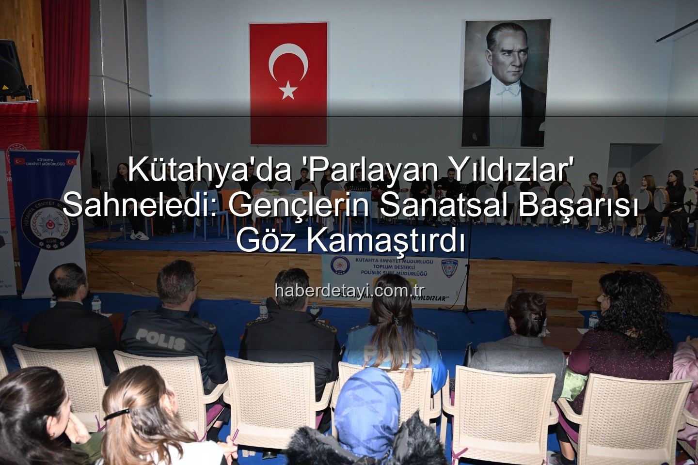 Parlayan Yıldızlar Projesi - Kütahya'da 'Parlayan Yıldızlar' Sahneledi: Gençlerin Sanatsal Başarısı Göz Kamaştırdı