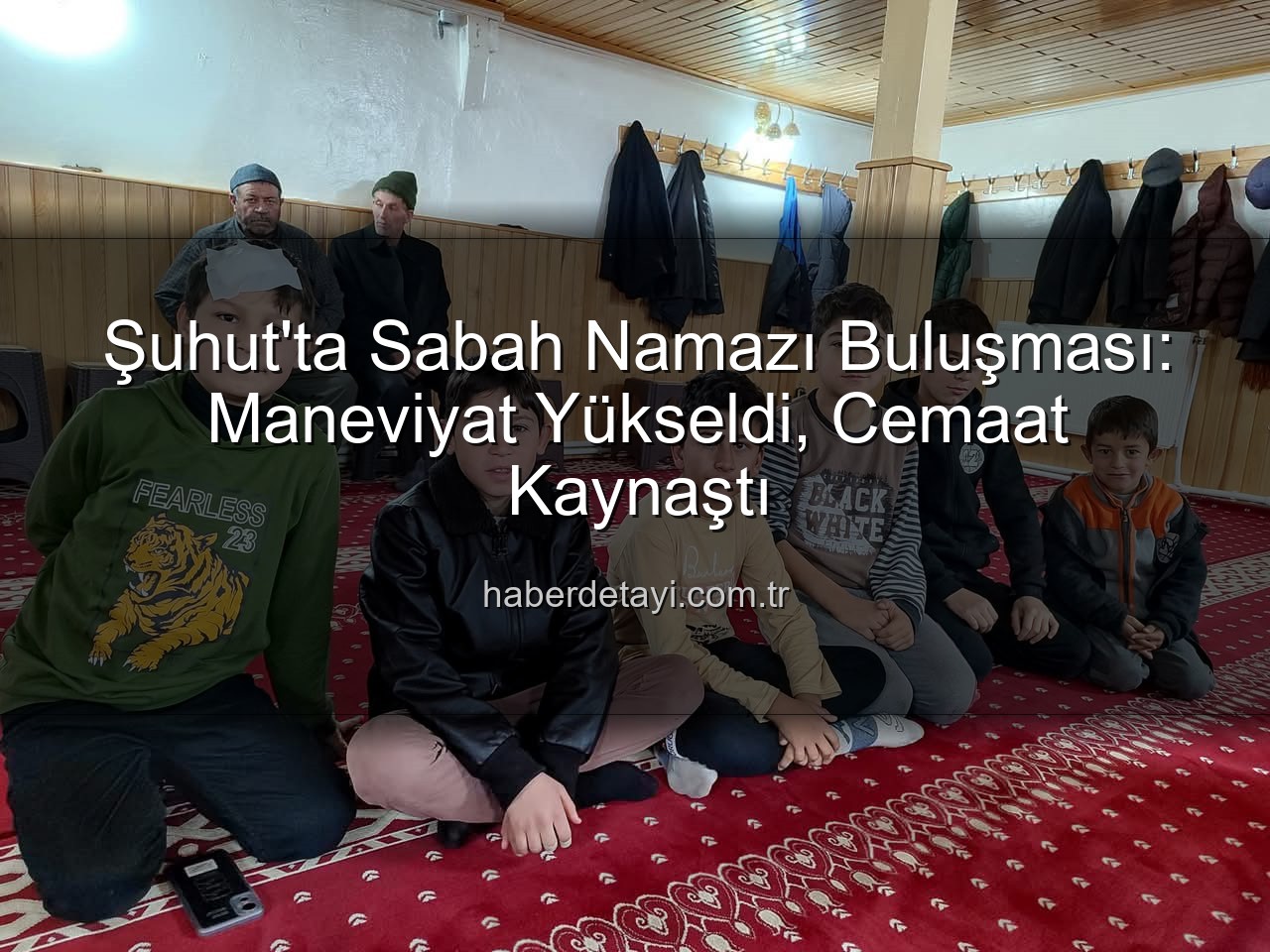 Şuhut sabah namazı - Şuhut'ta Sabah Namazı Buluşması: Maneviyat Yükseldi, Cemaat Kaynaştı