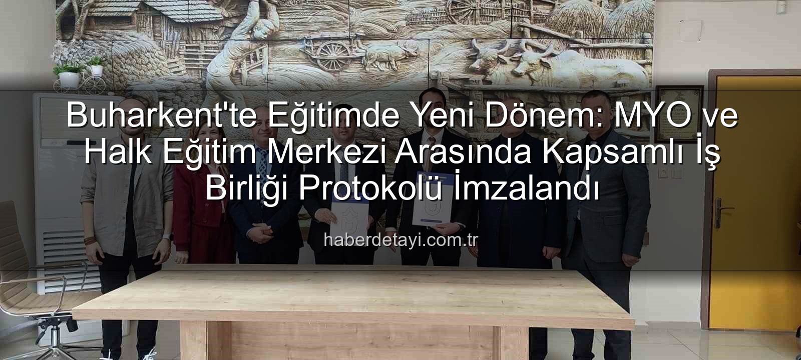 Buharkent eğitim iş birliği - Buharkent'te Eğitimde Yeni Dönem: MYO ve Halk Eğitim Merkezi Arasında Kapsamlı İş Birliği Protokolü İmzalandı