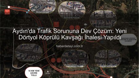 Aydın’da Trafik Sorununa Dev Çözüm: Yeni Dörtyol Köprülü Kavşağı İhalesi Yapıldı